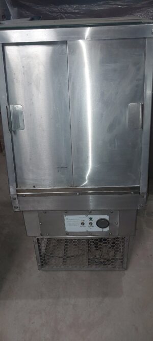 Estufa refrigerada profissional em aço inox