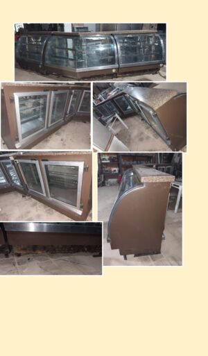 Balcão Expositor Refrigerado modulado em L