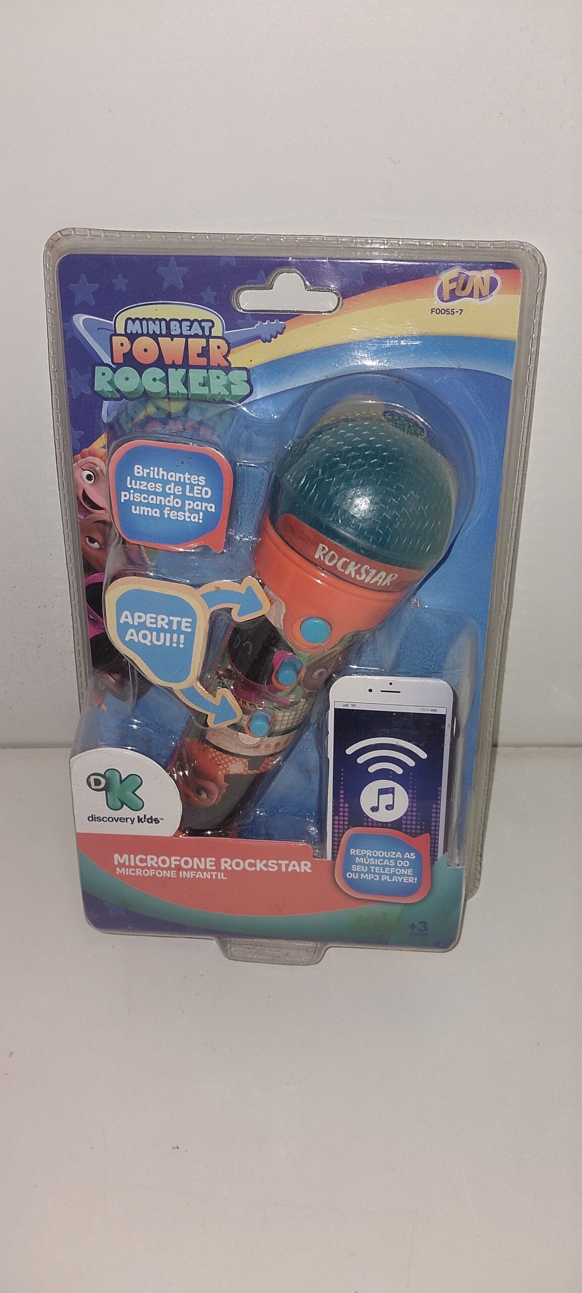Microfone Power Rockers Mini Beat
