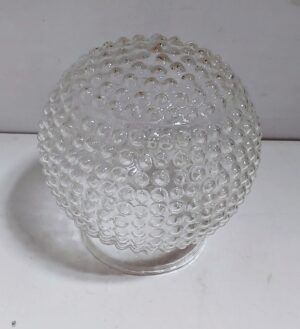 Globo de vidro trabalhado 0,12cmA X 0,10cm Diâmetro