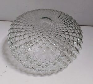 Cúpula (ou difusor) de luminária  0,9cmA X 0,11cm Diâmetro