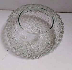Cúpula (ou difusor) de luminária  0,9cmA X 0,11cm Diâmetro