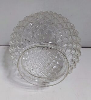 globo de vidro trabalhado (ou cúpula) 15cmA X 0,10cm Diâmetro