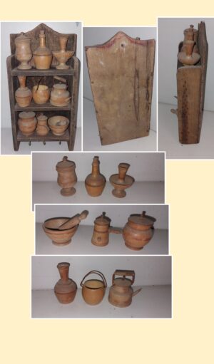 Casinha artesanal de madeira